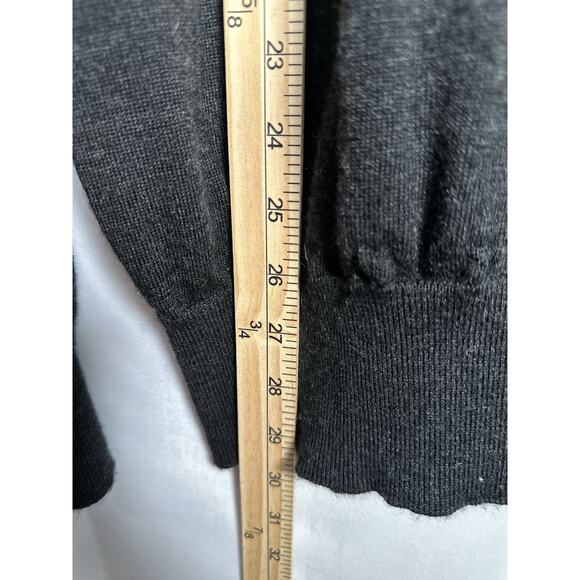 Orvis Merino Wool Pullover 1/4 Sweater Pullover Mens‎ sz L Outdoors Cozy Warm - Picture 3 of 9
